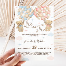 Er oder sie trägt die Genderoffenbarung