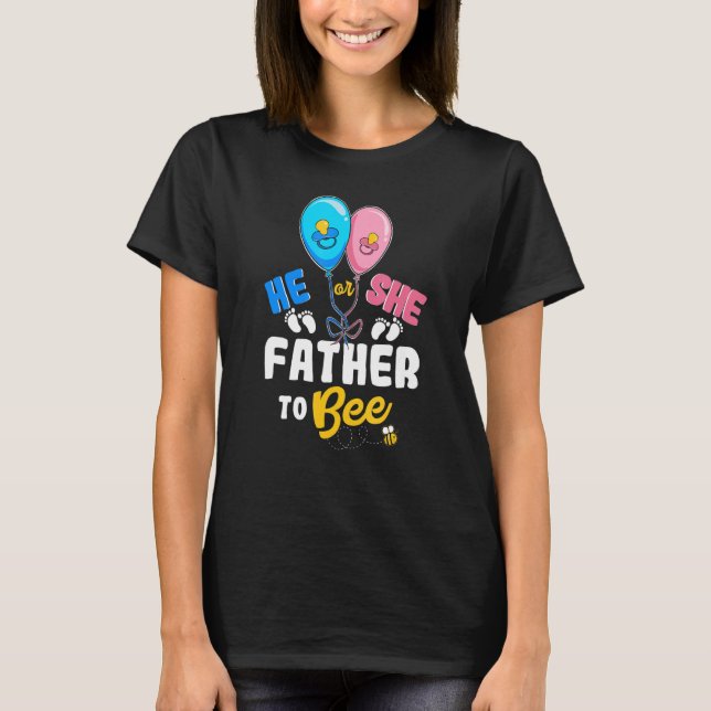 Er oder sie Vater, der je der beste Vater aller Ze T-Shirt (Vorderseite)