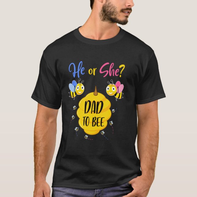 Er oder sie Vater, geschlechtsspezifisch zu sein,  T-Shirt (Vorderseite)