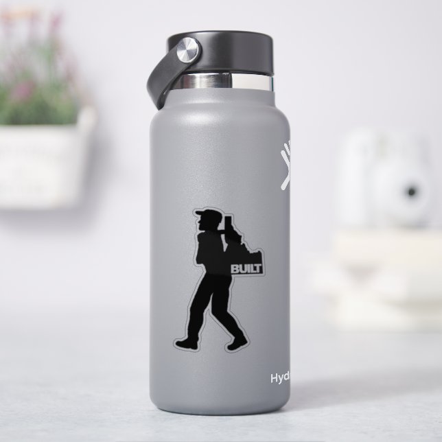 Er packt Idaho Vinyl Decal Aufkleber (HydroFlask)