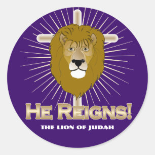 Er regiert! Der Löwe von Judah STICKERS