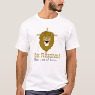 Er regiert, der Löwe von Judah T - SHIRT