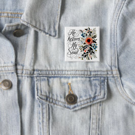 Er restauriert meine Blüte Button