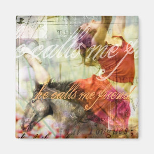 Er ruft mich Freund an Magnet