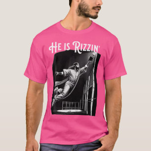 Er ruiniert Jesus und spielt Baseball Funny Sports T-Shirt