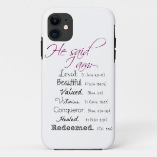 Er sagte, dass ich… bin: Christliche iPhone Case-Mate iPhone Hülle