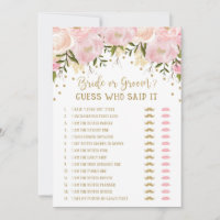 Er sagte, sie sagte, Brautparty Briom Groom