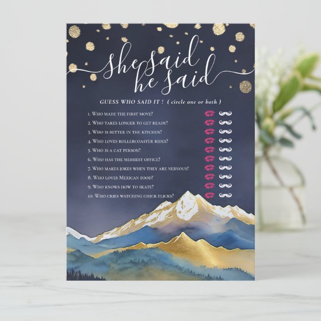 Er sagte, sie sagte das moderne Hochzeitsspiel Bra (Stehend Vorderseite)