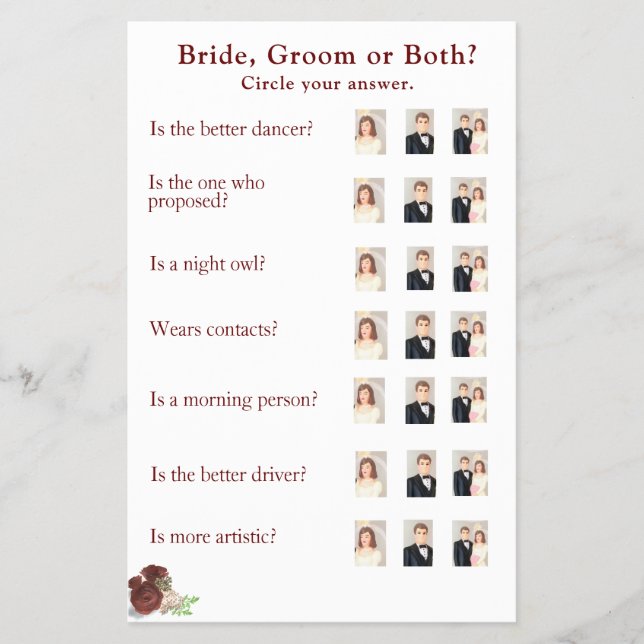 Er sagte, sie sagte Duschspiel Flyer (Vorne)