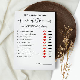 Er sagte, sie sagte: Einfach handgeschriebenes BRA