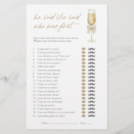 Er sagte, sie sagte Elegantes Champagner-Bogen-Bra