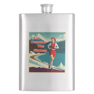 Er säubert den kastenversauten Runner Flachmann