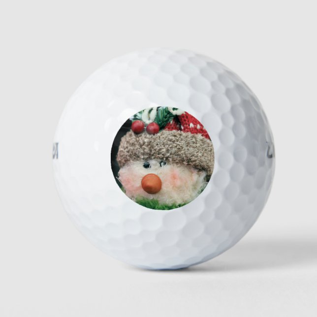 Er scheint irgendwie überzogen zu sein golfball (Vorderseite)