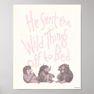 Er schickte die wilden Kerle ins Bett - Pink Poster