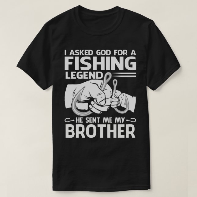 Er schickte mir meinen BRUDER T-Shirt (Design vorne)