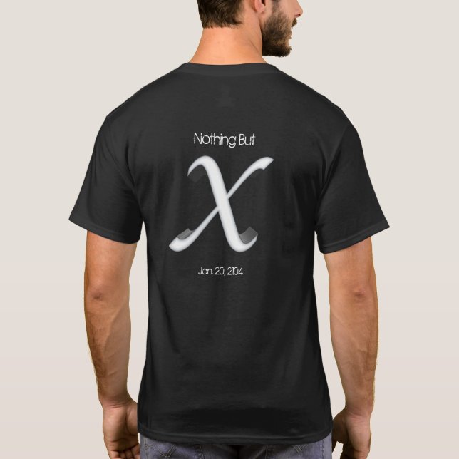 Er schießt, er kommt! Nichts außer X, Bowling, T-Shirt (Rückseite)