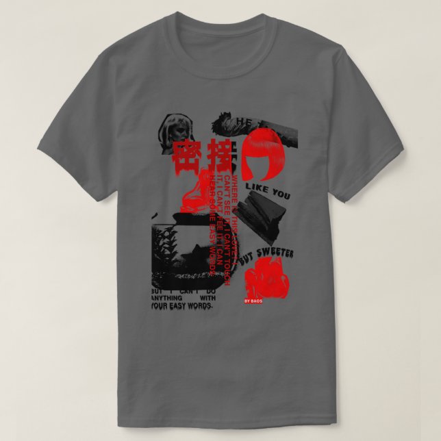 Er schmeckt wie du, aber süßer T-Shirt (Design vorne)