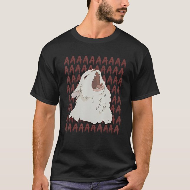 Er Schrei Katze Meme T-Shirt (Vorderseite)