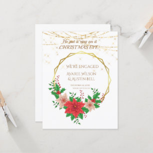 Er schrieb an Weihnachten einen Ring Karte