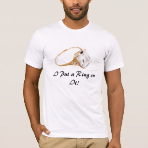 Er setzte einen Ring darauf/Save the Date T-Shirt