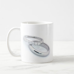 Er setzte einen Ring darauf/Save the Date Tasse