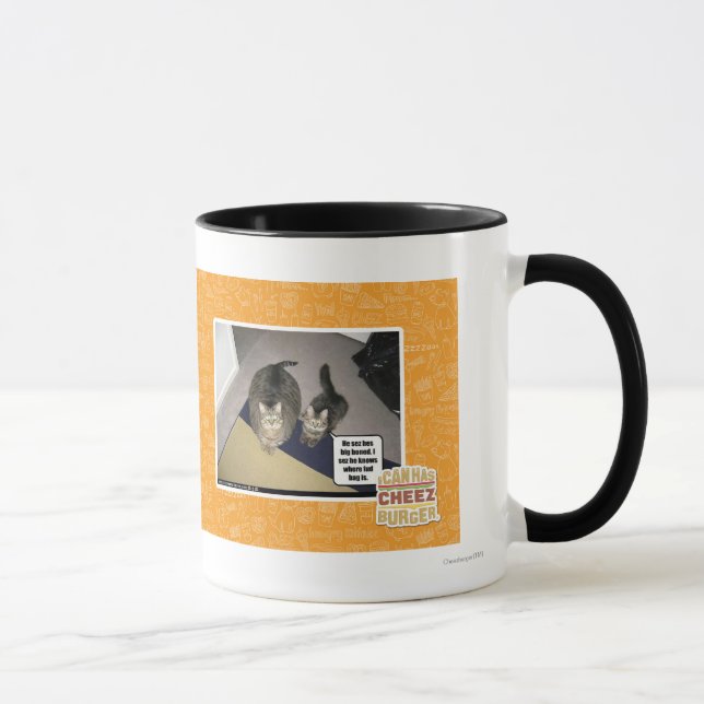 Er sez hes großes entbeint tasse (Rechts)
