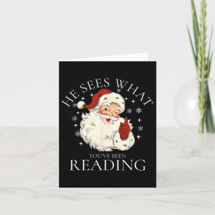 Er sieht, was du gelesen hast karte