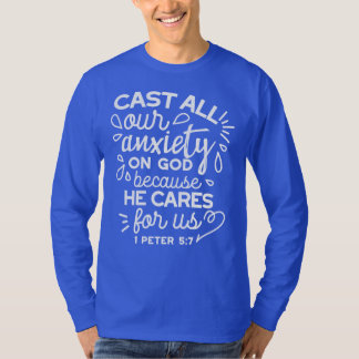 Er sorgt für dich – Ermutigendes christliches Zita T-Shirt