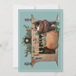 Er sprach kein Wort Feiertagskarte