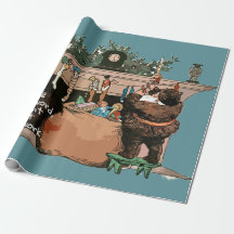 "Er sprach kein Wort" Vintager Santa