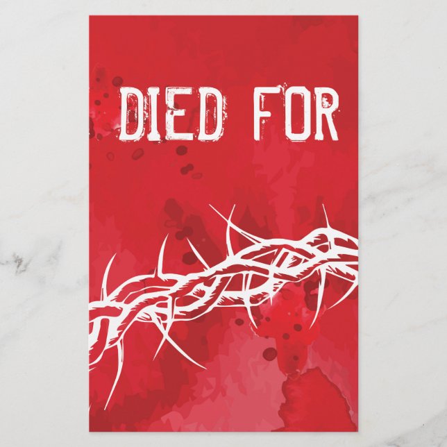 Er starb für uns (Vorderseite)