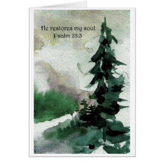 Er stellt mein Soul wieder her. Psalm-23:3