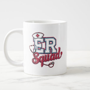ER-Team, Notaufnahme, Krankenpfleger-Shirt, Gesche Jumbo-Tasse