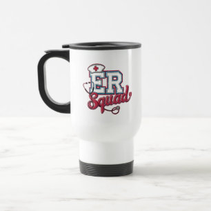 ER-Team, Notaufnahme, Krankenpfleger-Shirt, Gesche Reisebecher