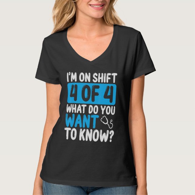 Er Techniker Abzeichen Rollen Notfalltechniker T-Shirt (Vorderseite)