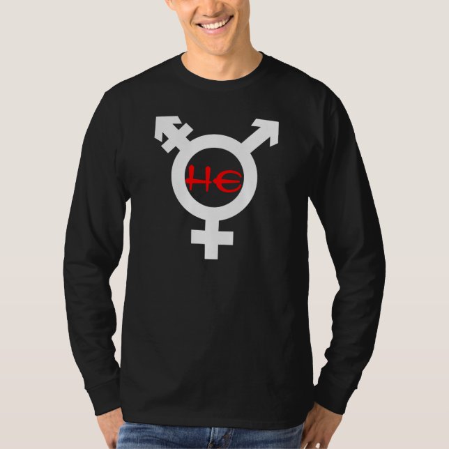 Er Transgender T-Shirt (Vorderseite)