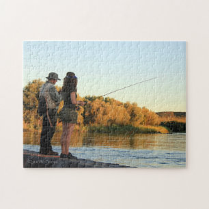 Er und sie Fischen Puzzle