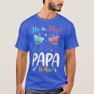Er und sie Papa sollen die Genderoffenbarung bewah T-Shirt