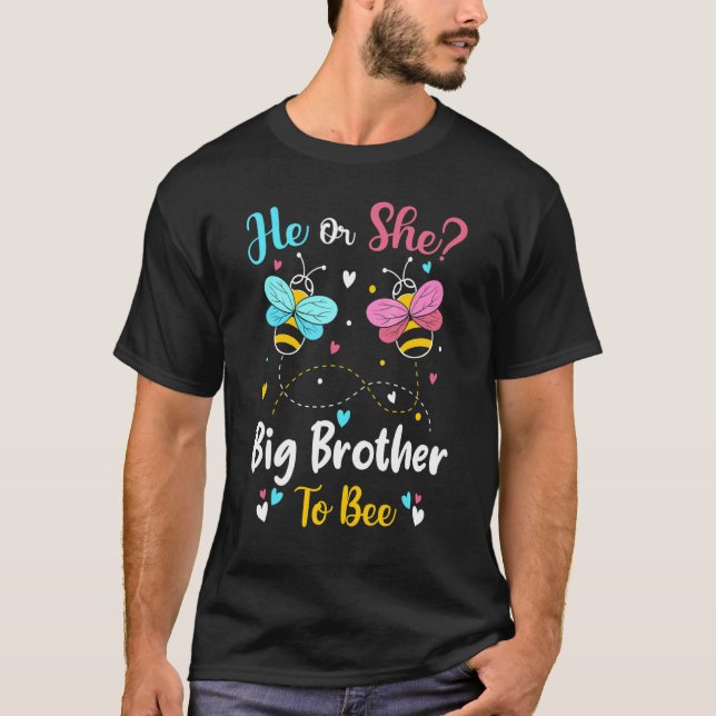 Er und sie sind ein großer Bruder, der das Geschle T-Shirt (Vorderseite)
