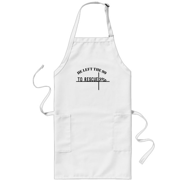 Er Verließ die 99, um mich zu retten Inspirationsb Lange Schürze (Vorne)