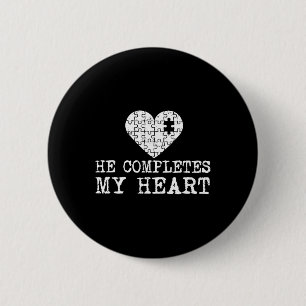 Er vervollständigt mein Herz und sie ist das fehle Button