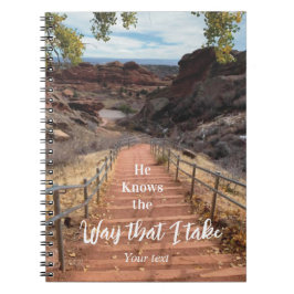 Er weiß, wie ich es nehme notizblock