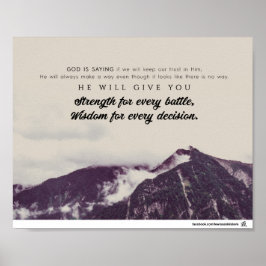 Er wird immer einen Weg finden Poster