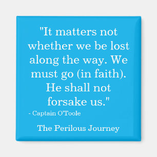 Er wird uns nicht von Magnet abhalten