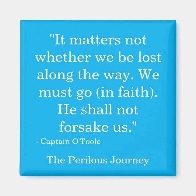 Er wird uns nicht von Magnet abhalten (Vorne)