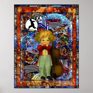 Er wollte, um ein Superhero zu sein Poster