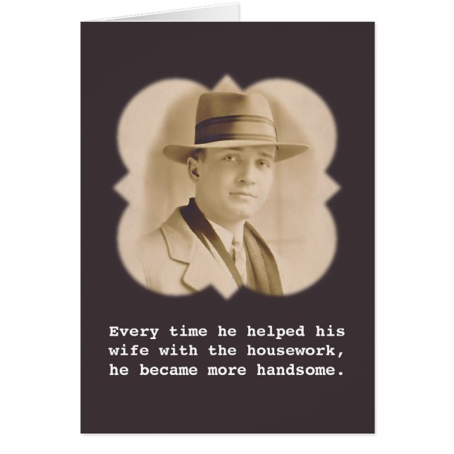 Er wurde mehr gut aussehendes Vintages Foto (Vorne)