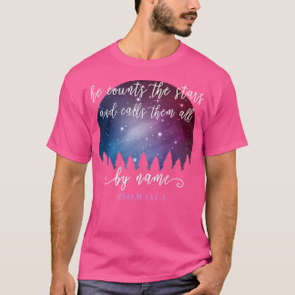 Er zählt die Sterne und nennt sie alle nach PSA T-Shirt