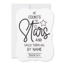 Er zählt die Sterne und nennt sie Psalms
