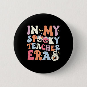Era Halloween, Groovy Witchy T Button